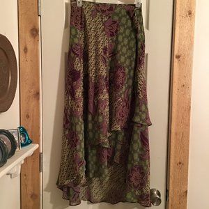 EVAN-PICONE LAYERED SKIRT